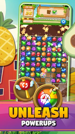 Sweet Fruit Match Puzzle Blast ডাউনলোড করুন – সেরা ফ্রুট পাজল গেম - Screenshot 24