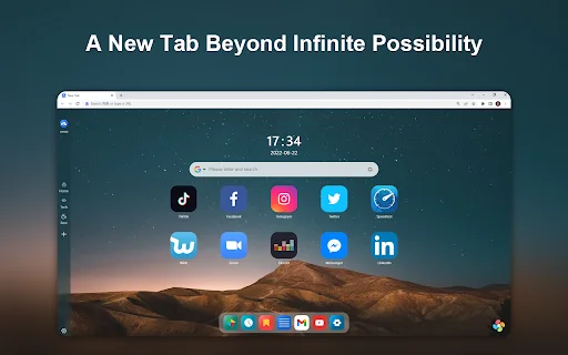 OmniTab New Tab ডাউনলোড করুন – সেরা কাস্টমাইজেশন টুল - Screenshot 1