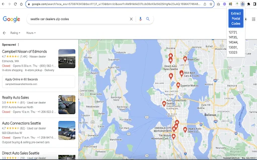 Data Scraper: Worldwide Postal & ZIP Code Extractor ডাউনলোড করুন - Screenshot 1