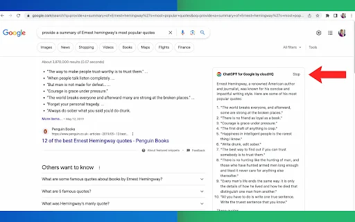 ChatGPT for Google ডাউনলোড করুন – সেরা এআই সার্চ অভিজ্ঞতা - Screenshot 5