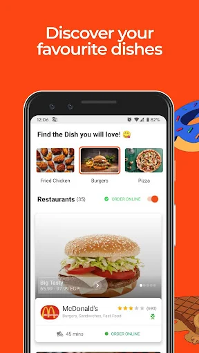 elmenus Discover & Order food ডাউনলোড করুন – সেরা খাবার এখন হাতের মুঠোয় - Screenshot 1