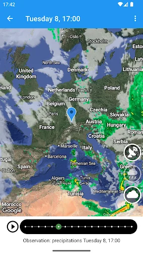 Weather Switzerland XL PRO ডাউনলোড করুন – সঠিক আবহাওয়ার পূর্বাভাস - Screenshot 5
