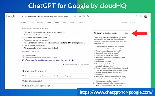ChatGPT for Google ডাউনলোড করুন – সেরা এআই সার্চ অভিজ্ঞতা - Screenshot 2