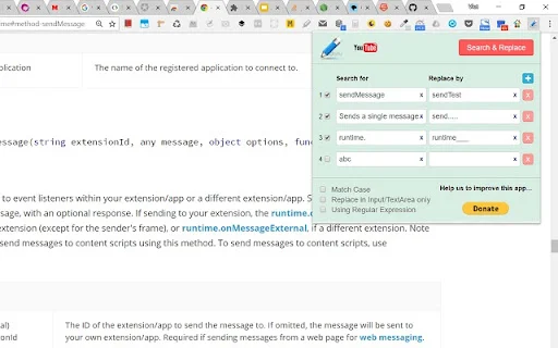 X Word Replacer ডাউনলোড করুন – ওয়েব পেজে শব্দ পরিবর্তন ও হাইলাইট - Screenshot 1