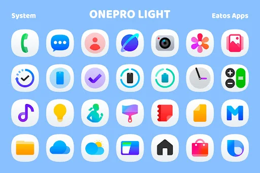 OneLight 8 – Icon Pack ডাউনলোড করুন – সেরা স্টাইলিশ আইকন প্যাক - Screenshot 2