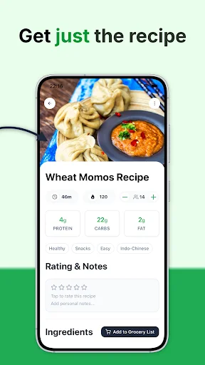 Recipe One: Recipe Keeper ডাউনলোড করুন – সেরা রেসিপি ম্যানেজার - Screenshot 3