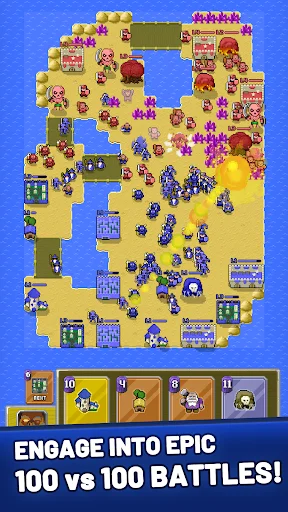 Domination Wars ডাউনলোড করুন – দ্রুতগতির সেরা RTS গেম - Screenshot 1