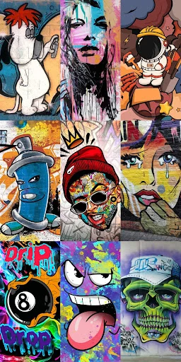 Graffiti Wallpaper ডাউনলোড করুন – সেরা স্ট্রিট আর্ট ব্যাকগ্রাউন্ড - Screenshot 17