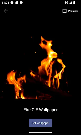 Fire GIF Wallpaper ডাউনলোড করুন – সেরা লাইভ ফায়ার অ্যানিমেটেড ওয়ালপেপার - Screenshot 1