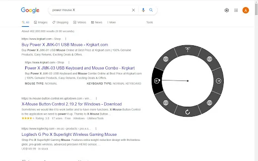 Mouse Gestures – Power Mouse X ডাউনলোড করুন – ব্রাউজিং সহজ করুন - Screenshot 1