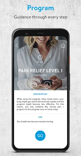 Bluetens Get Better ডাউনলোড করুন – পেশী ব্যথা মুক্তির সেরা অ্যাপ - Screenshot 2