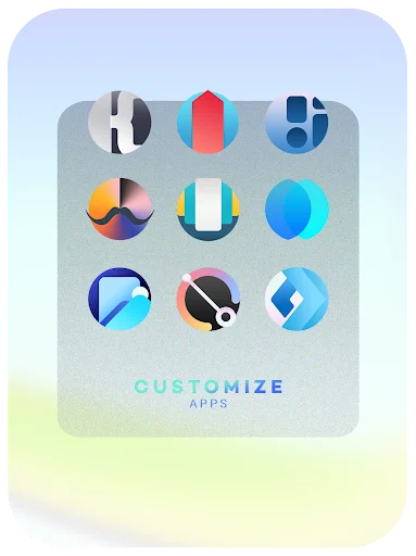 Simplified Gradient Icon Pack ডাউনলোড করুন – সেরা আইকন প্যাক - Screenshot 6