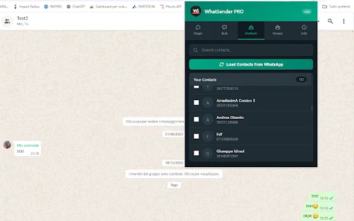 WhatSender PRO ডাউনলোড করুন – সেরা হোয়াটসঅ্যাপ বাল্ক মেসেঞ্জার - Screenshot 2