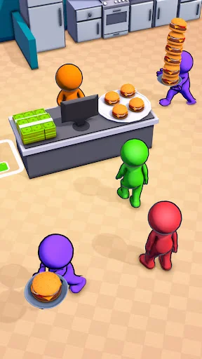 Idle Burger Shop: Cafe Tycoon ডাউনলোড করুন – সেরা রেস্টুরেন্ট গেম - Screenshot 11