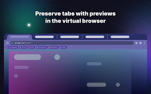 Tabber – Tab Organizer ডাউনলোড করুন: ব্রাউজার ট্যাব গুছিয়ে রাখুন - Screenshot 2
