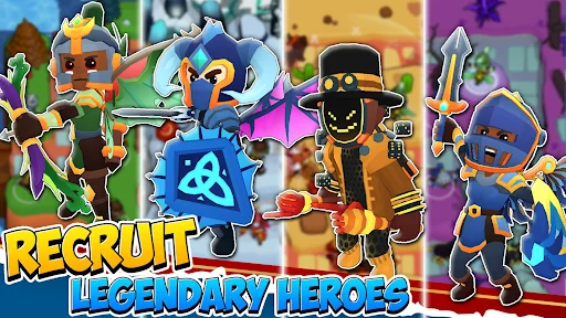 Idle Hero TD Tower Defense RPG ডাউনলোড করুন – সেরা স্ট্র্যাটেজি গেম - Screenshot 6