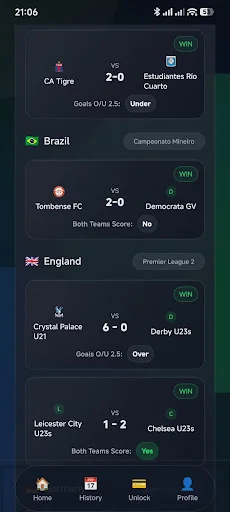 GoalSignals ডাউনলোড করুন – সেরা ফুটবল প্রেডিকশন ও টিপস - Screenshot 4