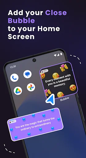 Bubbl Widget ডাউনলোড করুন – আপনার কাছের বন্ধুদের সাথে যুক্ত থাকুন - Screenshot 1