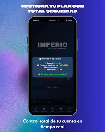 ImperioNet ডাউনলোড করুন – নিরাপদ এবং দ্রুত ব্রাউজিংয়ের সেরা সমাধান - Screenshot 3