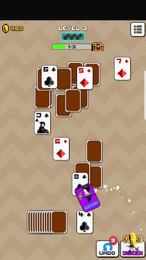 Pixel Solitaire: Tripeaks ডাউনলোড করুন – সেরা রেট্রো পিক্সেল গেম - Screenshot 3