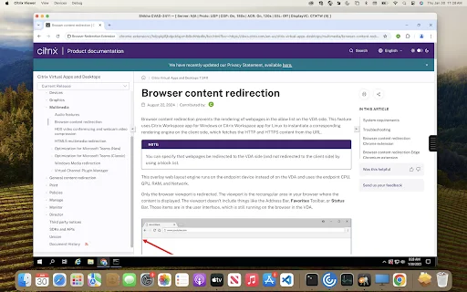 Browser Redirection Extension ডাউনলোড করুন – Citrix এর সেরা ব্রাউজিং অভিজ্ঞতা - Screenshot 1