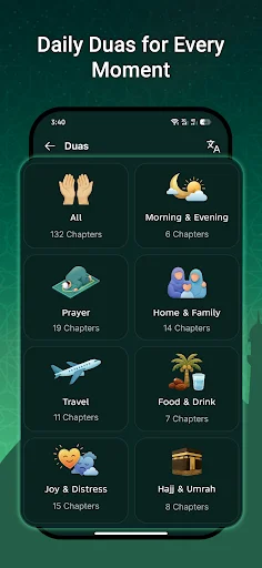 Prayer Times: Quran Athan Qibla ডাউনলোড করুন – সালাতের সময় ও কিবলা - Screenshot 6