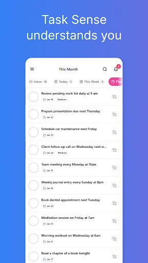 Task Sense ডাউনলোড করুন – আপনার কাজগুলো গুছিয়ে নিন দ্রুত - Screenshot 2
