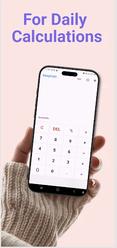 SnapCalc ডাউনলোড করুন – দ্রুত এবং সহজ ক্যালকুলেটর অ্যাপ - Screenshot 3
