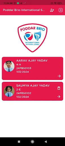 Poddar Brio Parent Portal ডাউনলোড করুন – অভিভাবক অ্যাপ - Screenshot 3