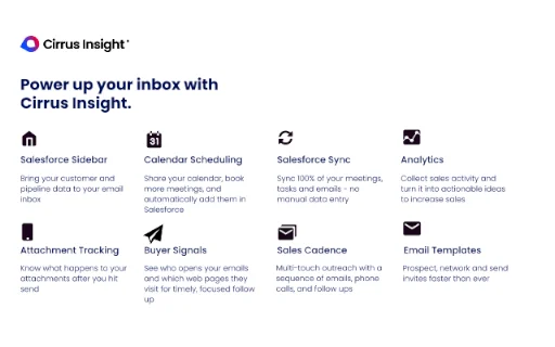 Cirrus Insight for Gmail ডাউনলোড করুন – সেলসফোর্স ইন্টিগ্রেশন - Screenshot 5