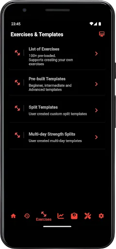 Lift4Fit Gym Workout Tracker ডাউনলোড করুন – সেরা জিম লগ অ্যাপ - Screenshot 12