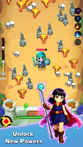 Archmagic Survivors Magic TD ডাউনলোড করুন – সেরা ম্যাজিক টাওয়ার ডিফেন্স গেম - Screenshot 10