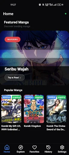 Indo Manga ডাউনলোড করুন – অফলাইনে মাঙ্গা পড়ার সেরা অ্যাপ - Screenshot 1