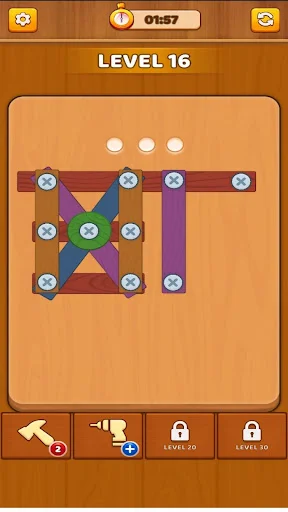 Screw Nuts Jim ডাউনলোড করুন – সেরা নাট ও বোল্ট পাজল গেম - Screenshot 2