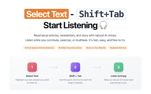 Article Audio ডাউনলোড করুন – সেরা টেক্সট টু স্পিচ রিডার - Screenshot 1