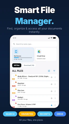 Office Reader: PDF Word Excel ডাউনলোড করুন – সেরা ডকুমেন্ট ভিউয়ার - Screenshot 7