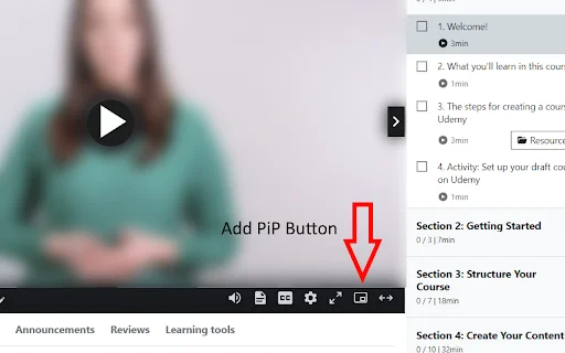 Udemy Picture-in-Picture ডাউনলোড করুন – সেরা ভিডিও টুল - Screenshot 1