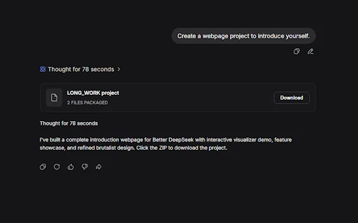 Better DeepSeek ডাউনলোড করুন – AI কর্মক্ষমতা বৃদ্ধির সেরা টুল - Screenshot 1