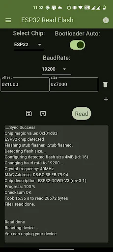 ESP32_Flasher ডাউনলোড করুন – ESP8266 ও ESP32 ফ্ল্যাশিং টুল - Screenshot 8