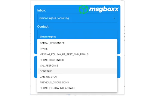 msgboxx ডাউনলোড করুন – আপনার CRM-এ দ্রুত WhatsApp মেসেজ পাঠান - Screenshot 1