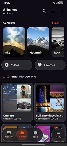 Liquid Gallery ডাউনলোড করুন – দ্রুত এবং নিরাপদ ফটো ভিউয়ার - Screenshot 1