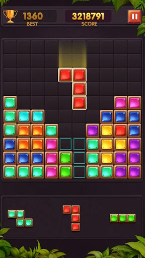 Tetrush Fun! Block Puzzle Gem ডাউনলোড করুন – সেরা ব্রেইন গেম - Screenshot 1