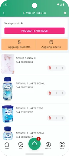 Farmacia Sangiacomo ডাউনলোড করুন – আপনার বিশ্বস্ত অনলাইন ফার্মেসি - Screenshot 2