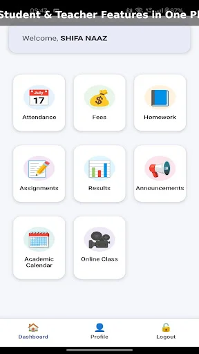 MyCampus – School ERP ডাউনলোড করুন – আধুনিক স্কুল ম্যানেজমেন্ট সিস্টেম - Screenshot 2