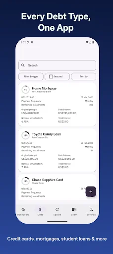 Debt Tracker Master ডাউনলোড করুন – দ্রুত ঋণমুক্ত হওয়ার উপায় - Screenshot 3