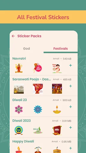 Hindu God Stickers WAStickerApps – সেরা ভক্তিপূর্ণ স্টিকার ডাউনলোড করুন - Screenshot 5