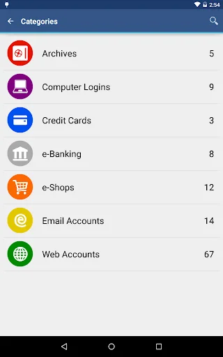aWallet Password Manager ডাউনলোড করুন – সেরা নিরাপদ পাসওয়ার্ড স্টোরেজ - Screenshot 10