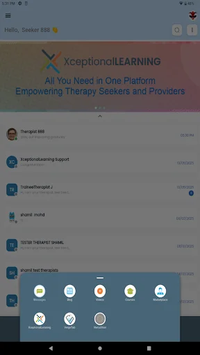 XL-Connect ডাউনলোড করুন – থেরাপিস্ট এবং সেবাগ্রহীতাদের যোগাযোগের সেরা মাধ্যম - Screenshot 11