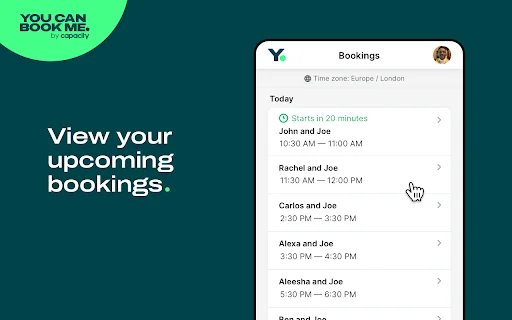 YouCanBookMe ডাউনলোড করুন – সহজ শিডিউলিং টুল - Screenshot 2