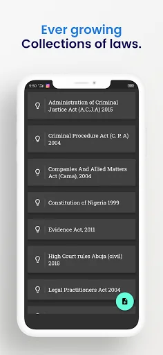 Nigerian Law App ডাউনলোড করুন – নাইজেরিয়ান আইনের বিস্তারিত তথ্য - Screenshot 3